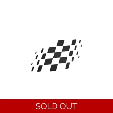 Gp Chequered Flag Legshield Sticker
